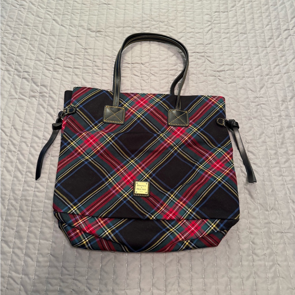 Dooney & Bourke plaid tote